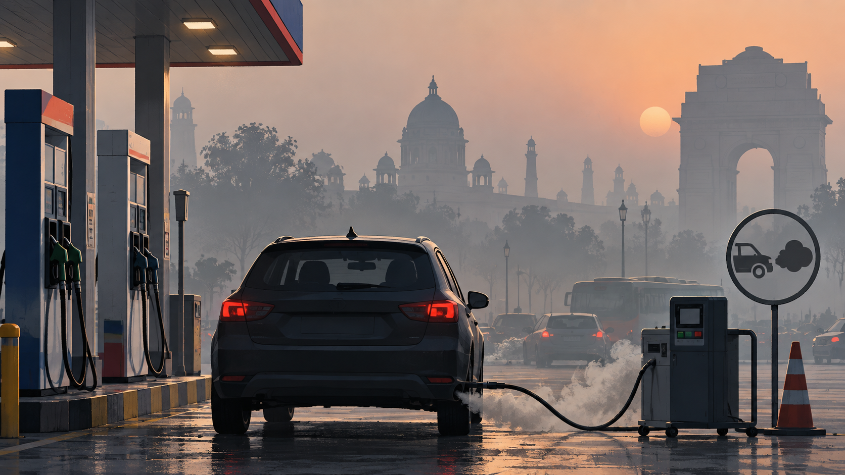 Delhi Plans Stricter PUC Fuel Checks Ahead of Winter Pollution Season