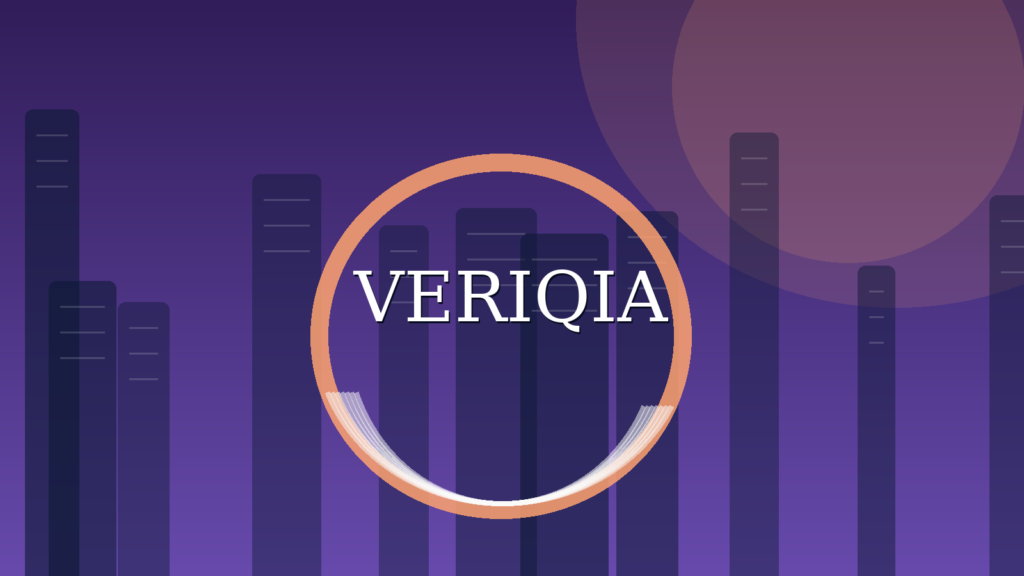 Original conceptual editorial illustration about currency depreciation vs inflation, with a centered VERIQIA watermark