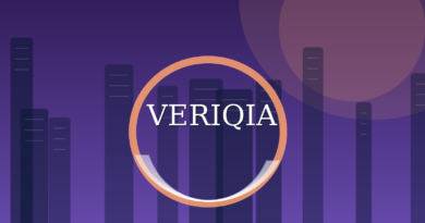 Original conceptual editorial illustration about currency depreciation vs inflation, with a centered VERIQIA watermark