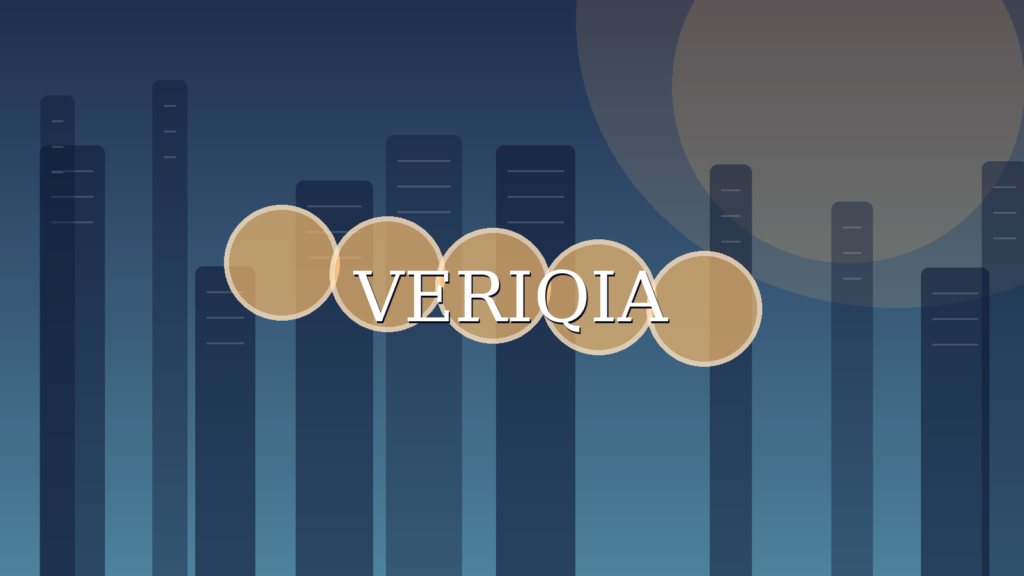 Original conceptual editorial illustration about emergency savings vs investing, with a centered VERIQIA watermark