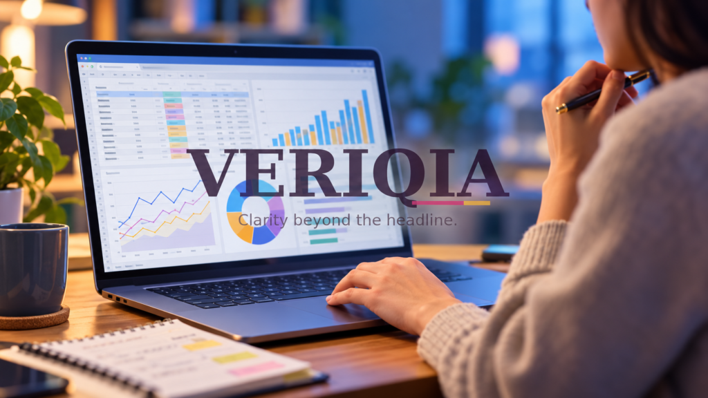 Google Sheets Canvas: How to Turn a Spreadsheet Into an Interactive Mini-App — centered VERIQIA watermark