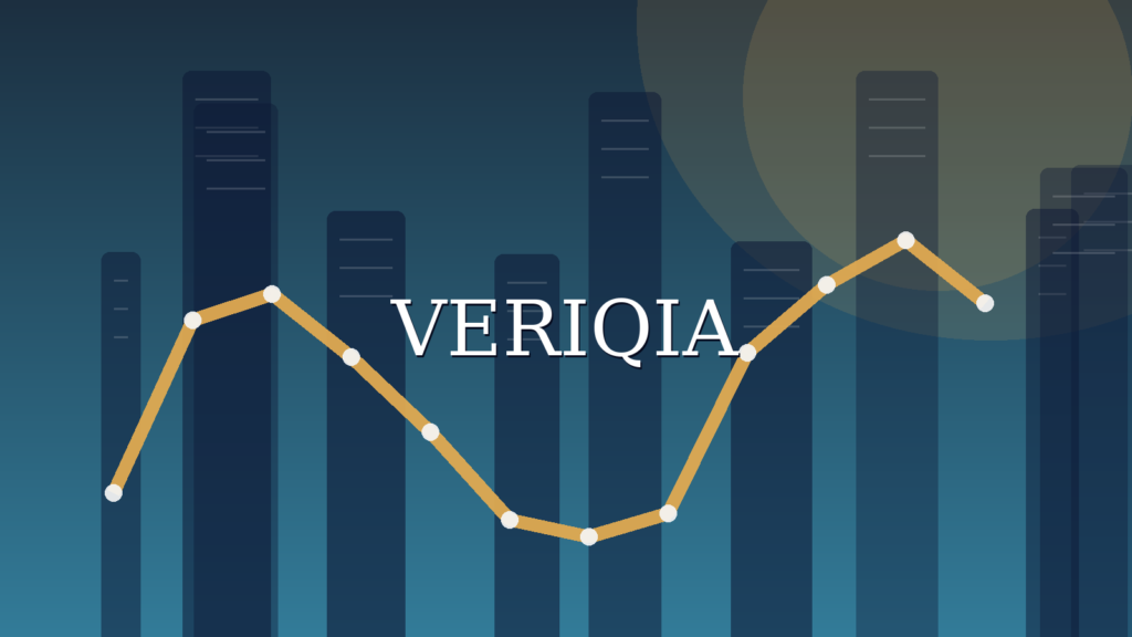 Original conceptual editorial illustration about dollar cost averaging explained, with a centered VERIQIA watermark