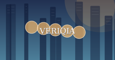 Original conceptual editorial illustration about fixed vs variable interest loan, with a centered VERIQIA watermark