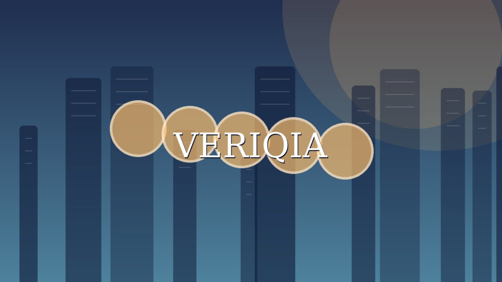 Original conceptual editorial illustration about budget irregular income, with a centered VERIQIA watermark