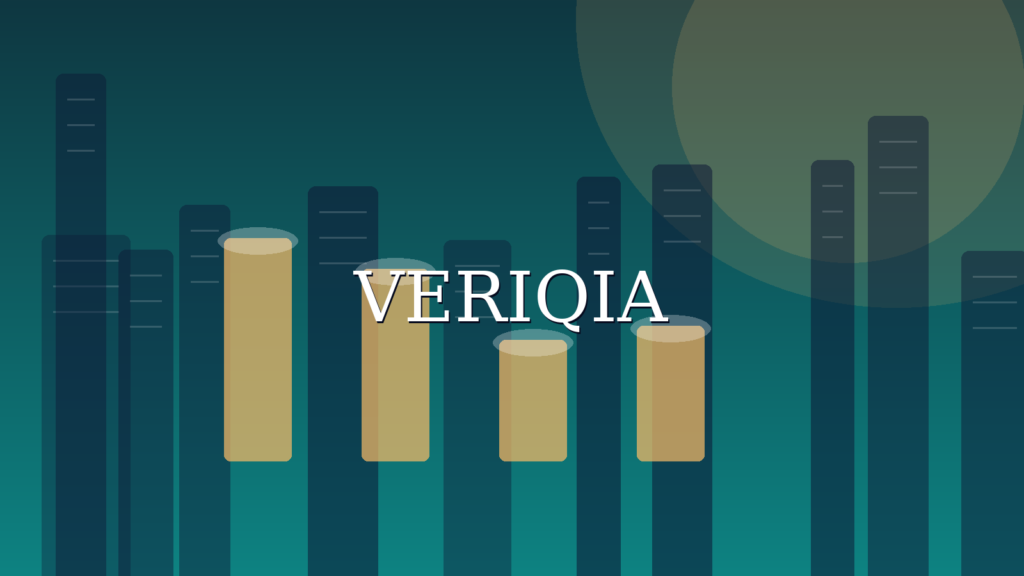 Original conceptual editorial illustration about how to read commodity charts, with a centered VERIQIA watermark