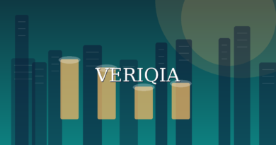 Original conceptual editorial illustration about how to read commodity charts, with a centered VERIQIA watermark
