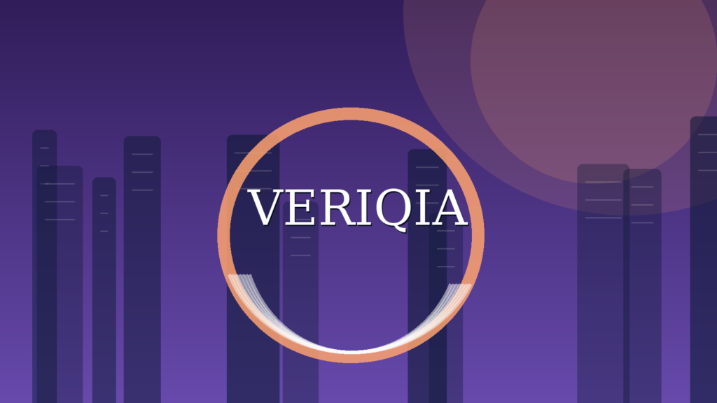 Original conceptual editorial illustration about unemployment vs underemployment, with a centered VERIQIA watermark