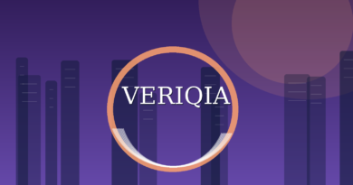 Original conceptual editorial illustration about unemployment vs underemployment, with a centered VERIQIA watermark