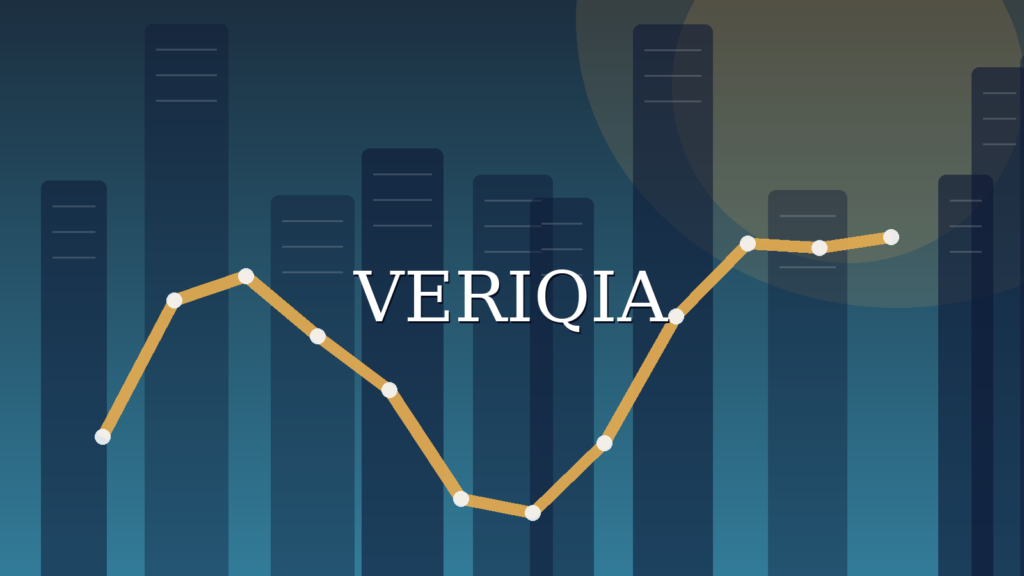 Original conceptual editorial illustration about market cap vs enterprise value, with a centered VERIQIA watermark