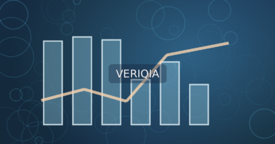 Two contrasting electronic trading terminals with order books; original VERIQIA editorial illustration with centered watermark.