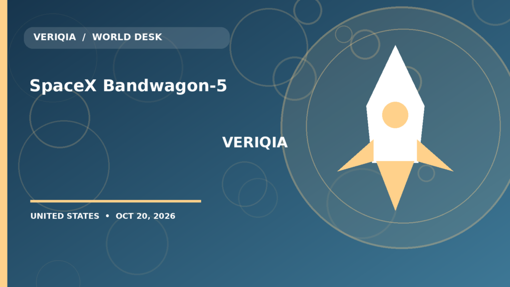 SpaceX Bandwagon-5: Falcon 9 Rideshare Mission and Launch Details