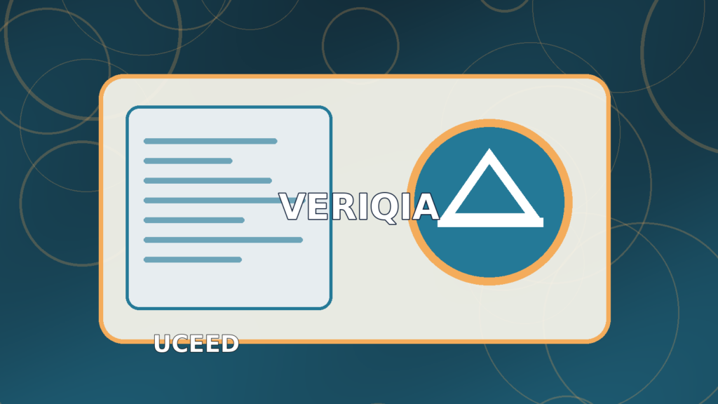Original illustrated design entrance examination result guide with drawing board, colored pencils and design sketches, VERIQIA editorial graphic