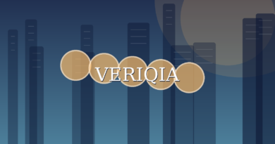 Original conceptual editorial illustration about credit utilization explained, with a centered VERIQIA watermark