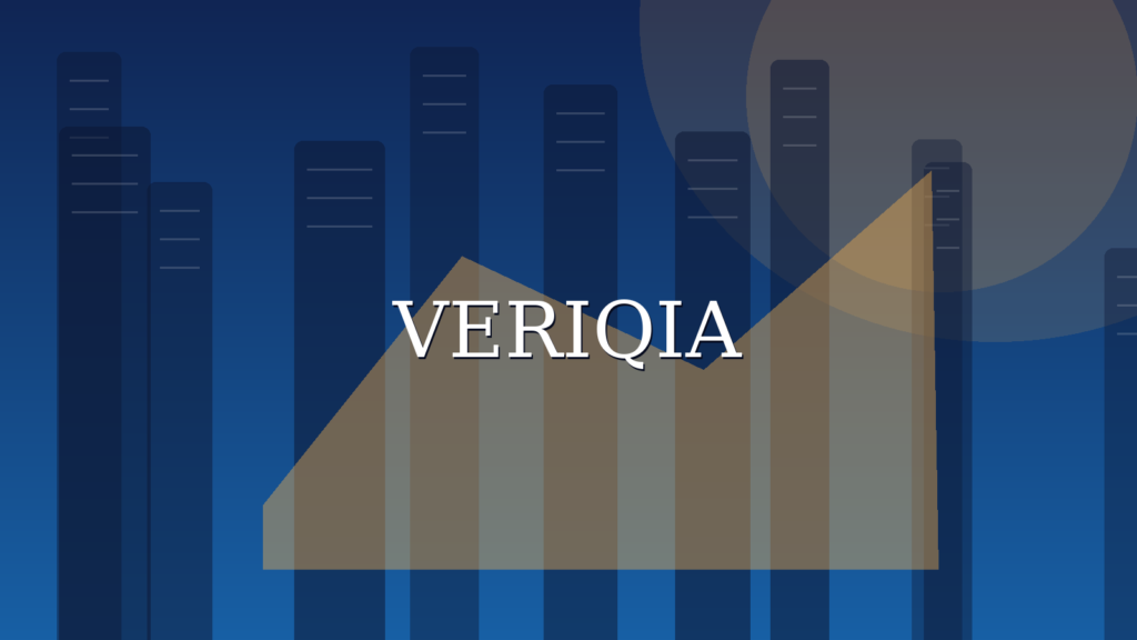 Original conceptual editorial illustration about gross margin vs operating margin, with a centered VERIQIA watermark