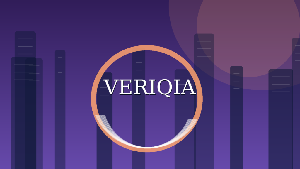 Original conceptual editorial illustration about fiscal deficit vs national debt, with a centered VERIQIA watermark