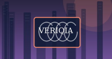 Original conceptual editorial illustration about tech company acquisitions explained, with a centered VERIQIA watermark